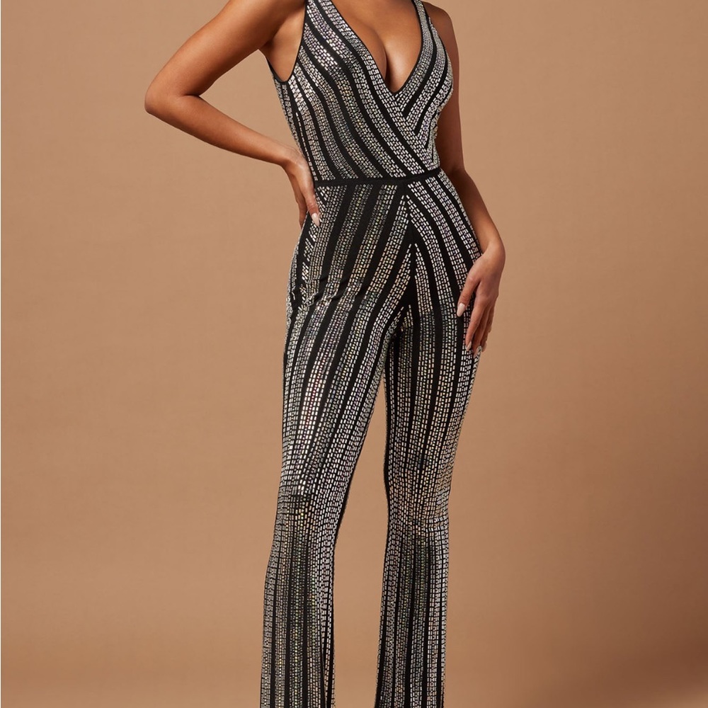 Hollie embellished jumpsuit